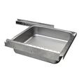 Bk Resources Stainless Steel Drawer Assembly w/Roller Bearing Slides 100lb 15"x20" EDRB-15